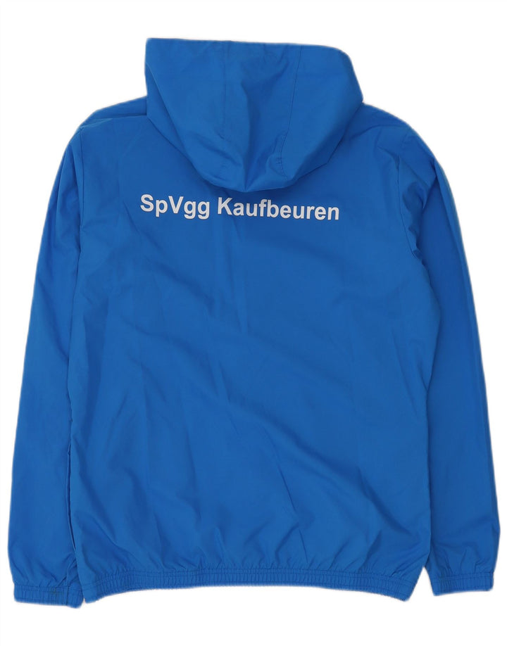 PUMA Chaqueta superior de chándal con capucha y gráfico para hombre Poliéster azul medio