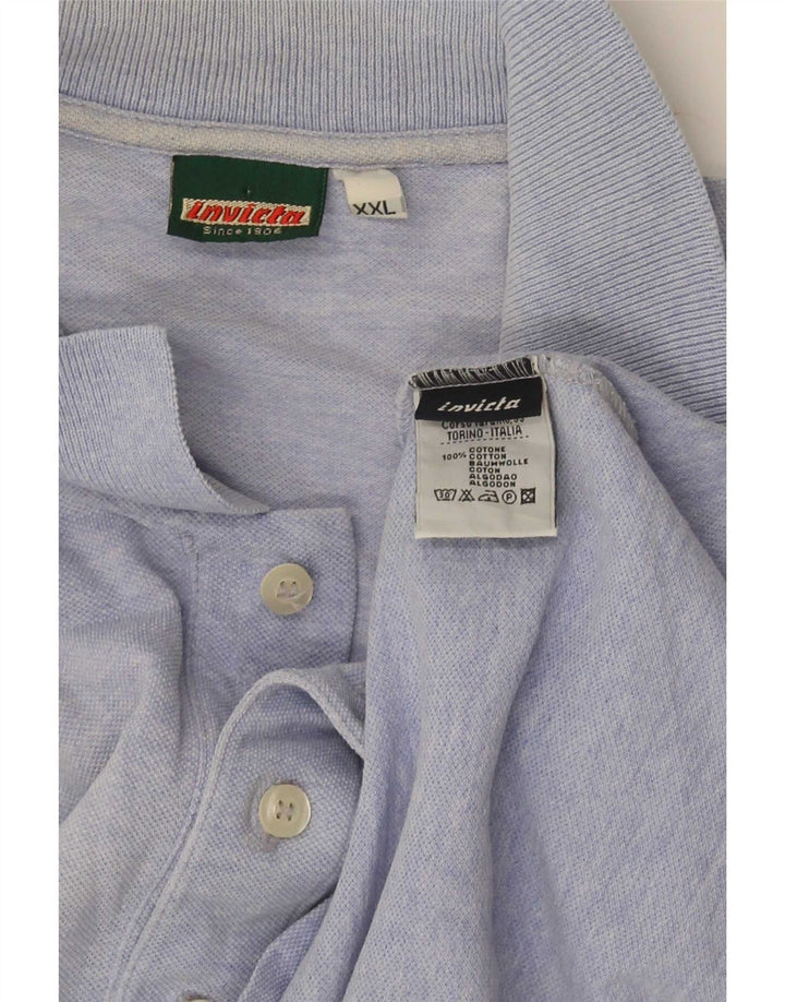 Polo Invicta Hombre 2XL Algodón Azul