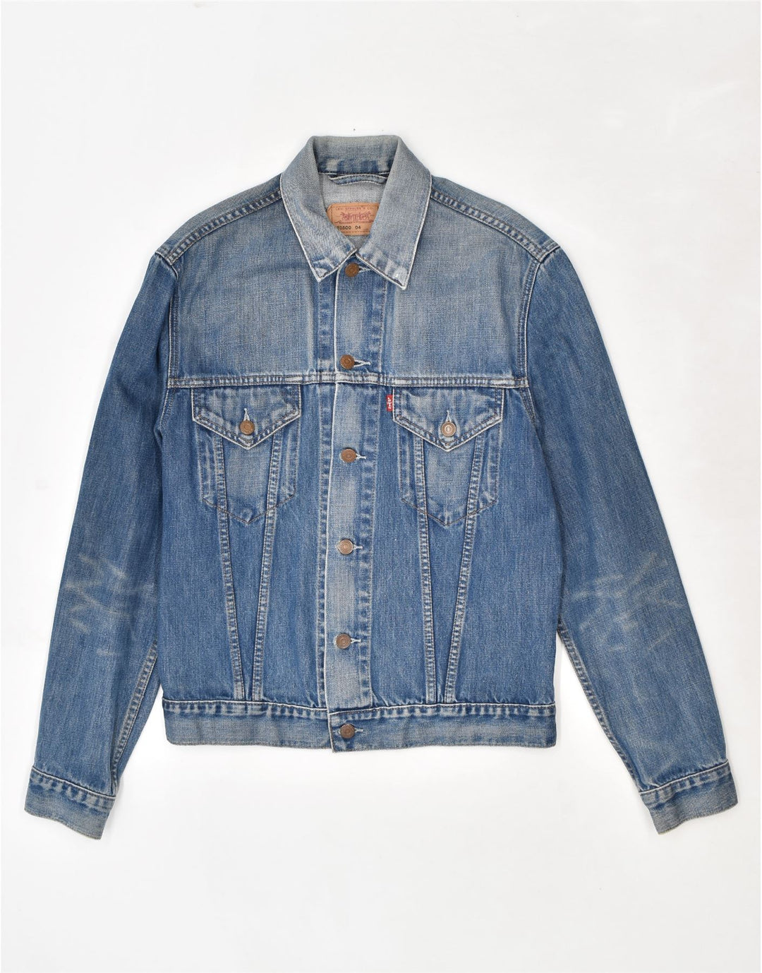 LEVI'S Chaqueta vaquera para mujer Reino Unido 44 Algodón azul grande