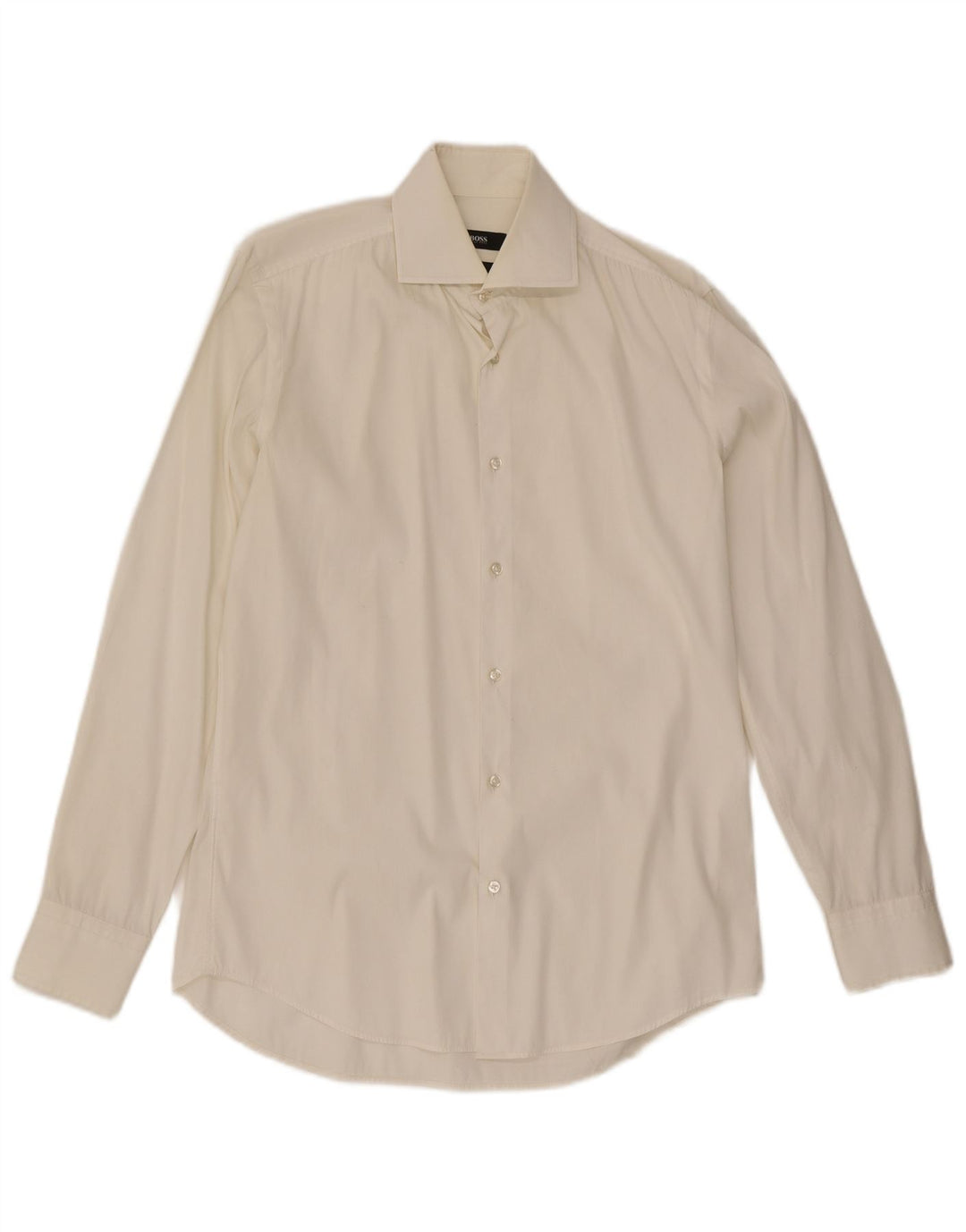 Camisas HUGO BOSS Hombre | Camisa slim fit mediana en blanco roto