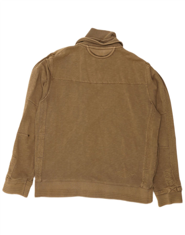 Chaqueta utilitaria para hombre Fat Face XL de algodón moteado en color caqui