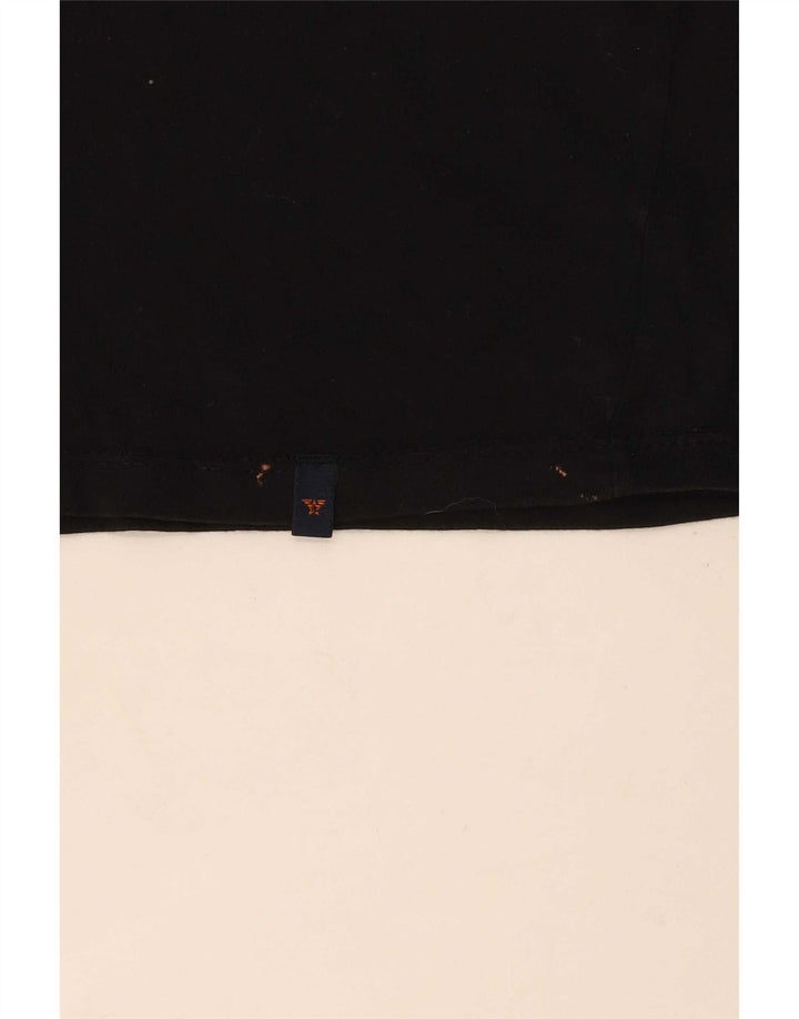 Avirex Camiseta gráfica para hombre Top XL Negro