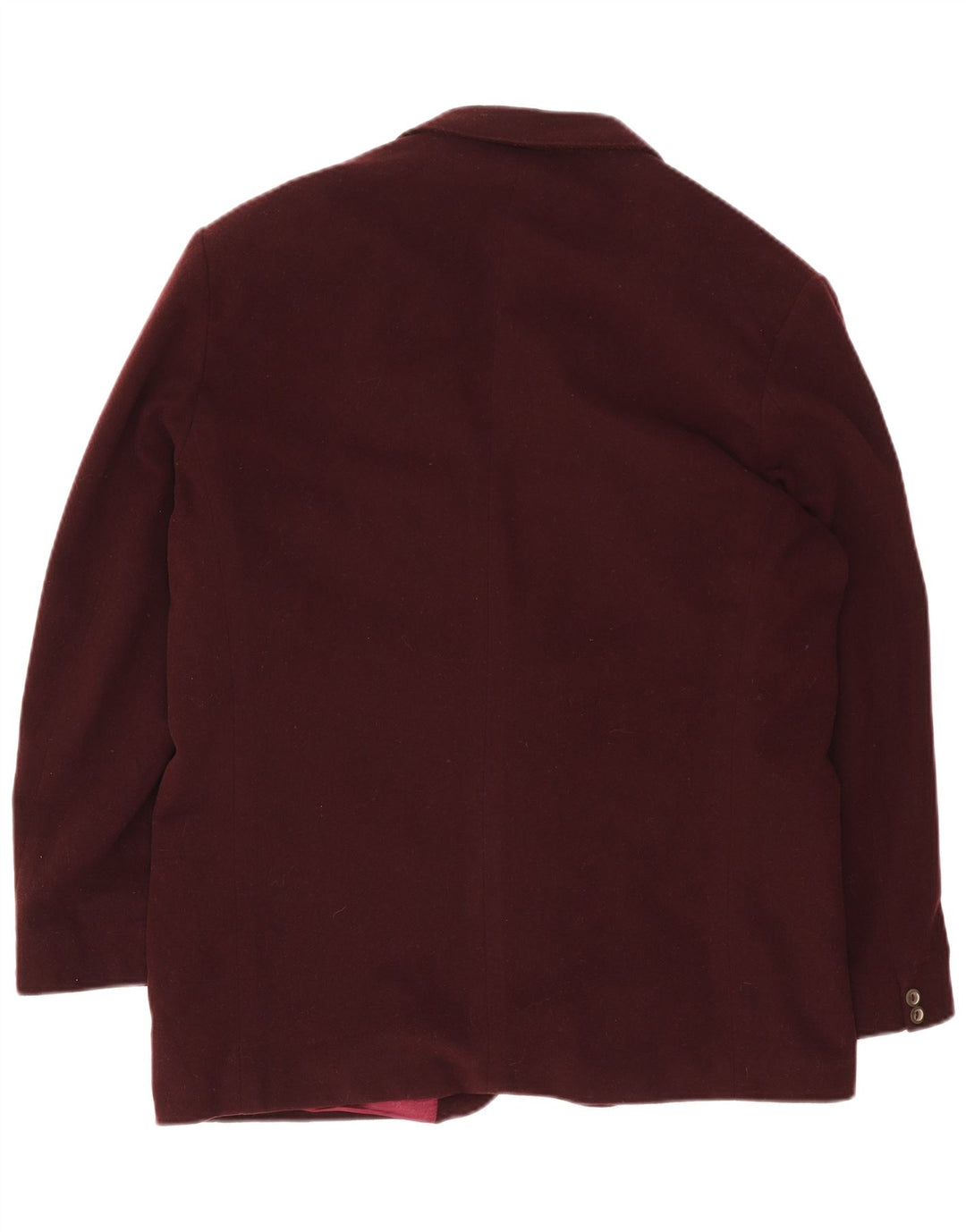 Yves Saint Laurent Chaqueta blazer de 2 botones para hombre IT 54 2XL Lana burdeos