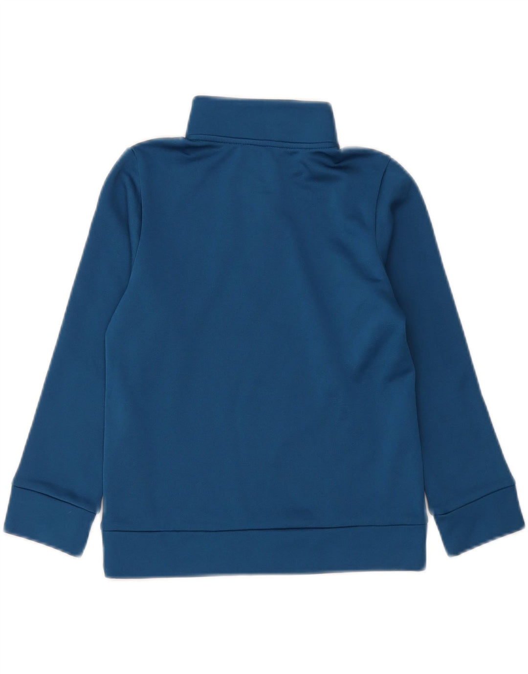Under Armour Sudadera con cremallera y cuello para niños 6-7 años XS Azul Poliéster