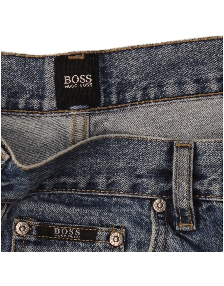 Vaqueros Hugo Boss Hombre Rectos W32 L32 Azul