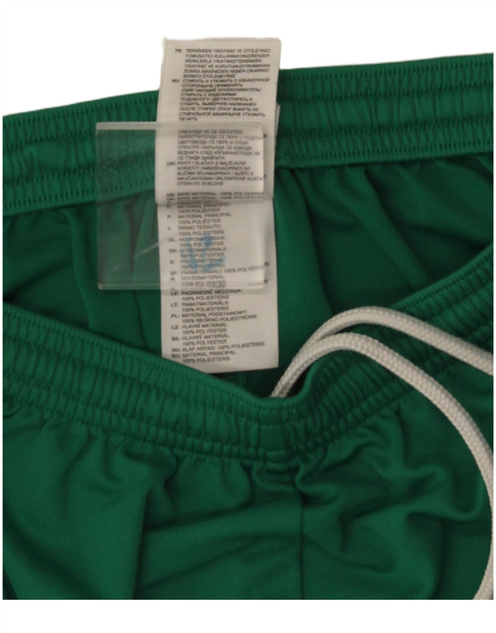 Pantalones cortos deportivos Adidas Climalite para hombre Poliéster verde medio