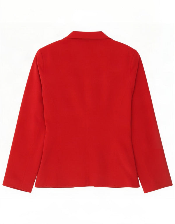 Chaqueta tipo blazer para mujer Etam UK 12 Medium Red Poliéster