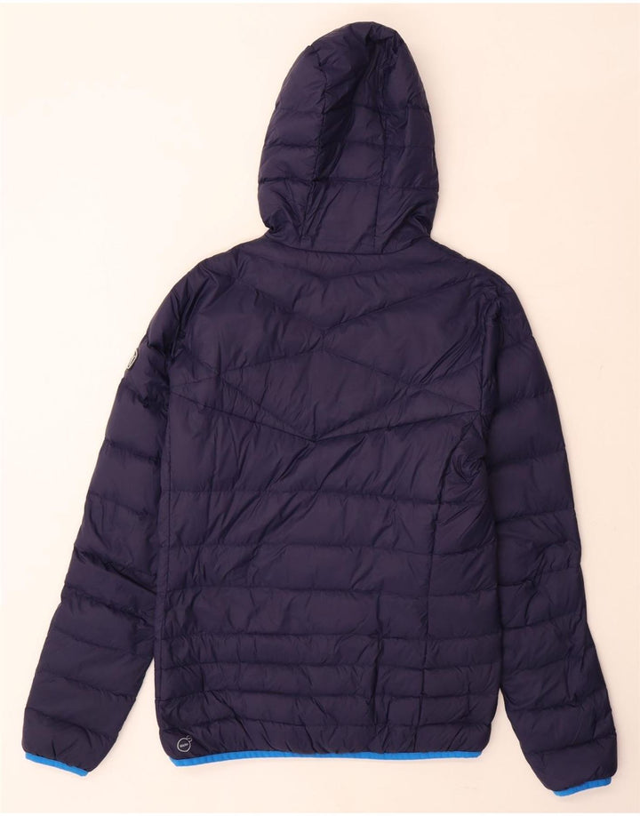 Puma Chaqueta acolchada con capucha para hombre UK 36 Small Azul marino