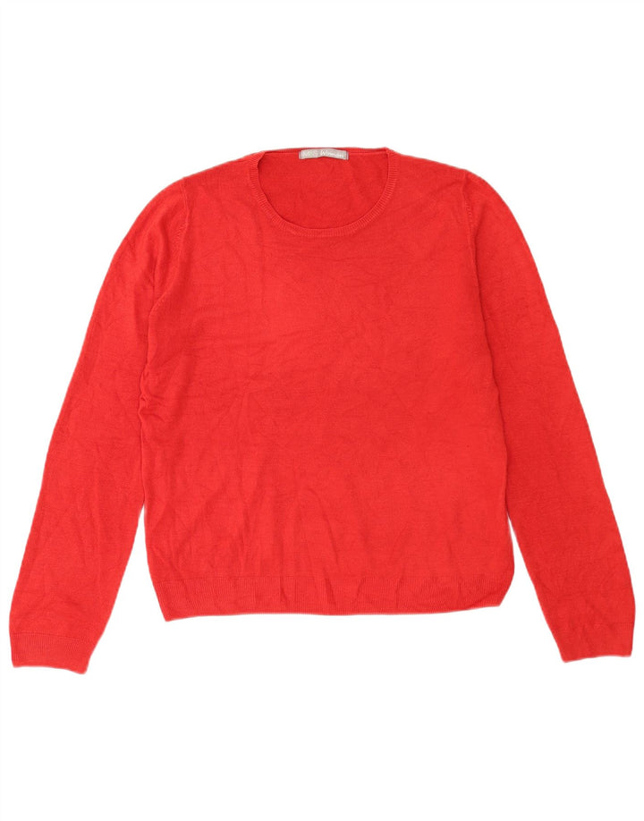 Marks & Spencer - Jersey de cuello redondo para mujer, talla 40, color rojo