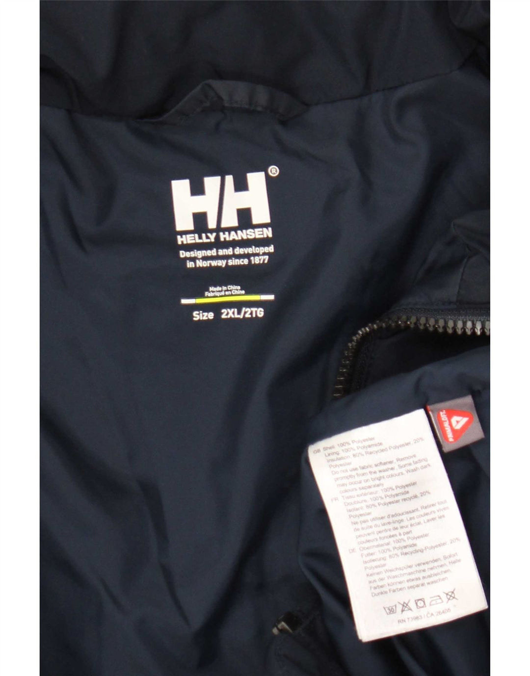 Helly Hansen Chaqueta Bomber para Hombre UK 44 2XL Azul Marino Poliéster