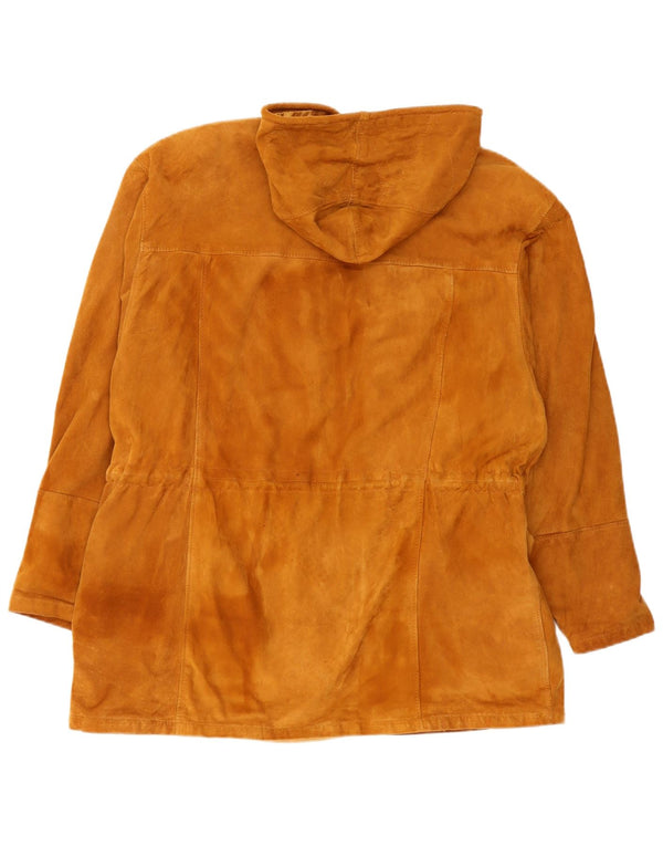 Umberto Olivieri Chaqueta de ante para mujer IT 44 Marrón medio