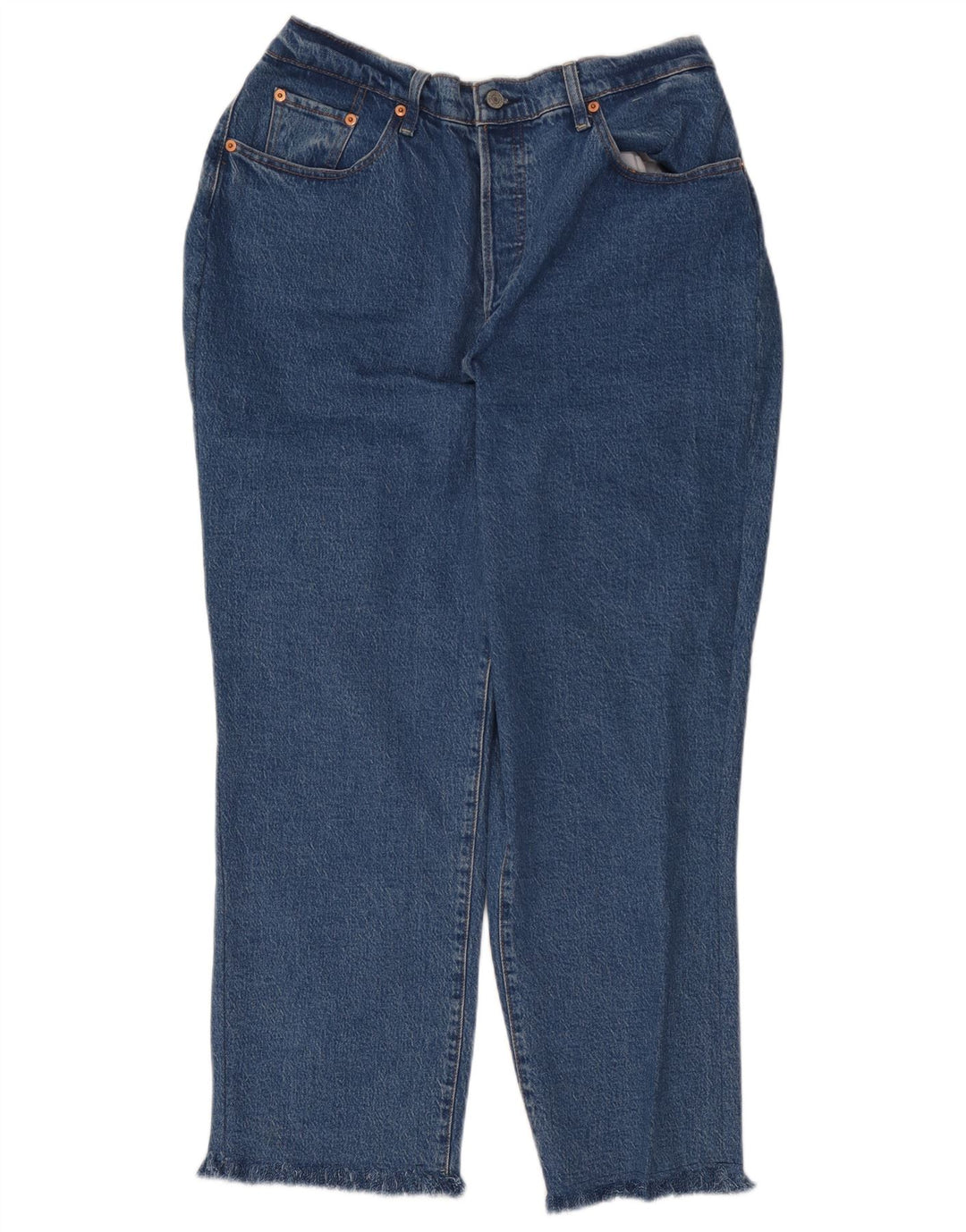 Vaqueros Levi's Mujer Cropped W34 L26 Azul