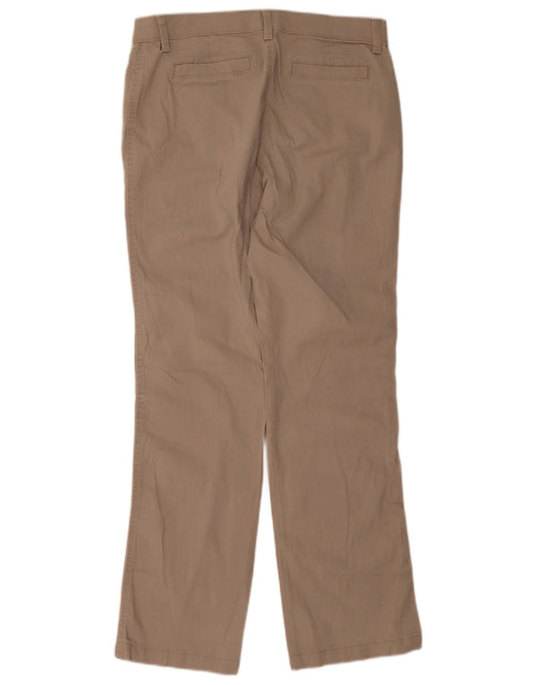 Lee - Pantalones casuales rectos para mujer, talla 8, mediana, W30, L29, algodón beige