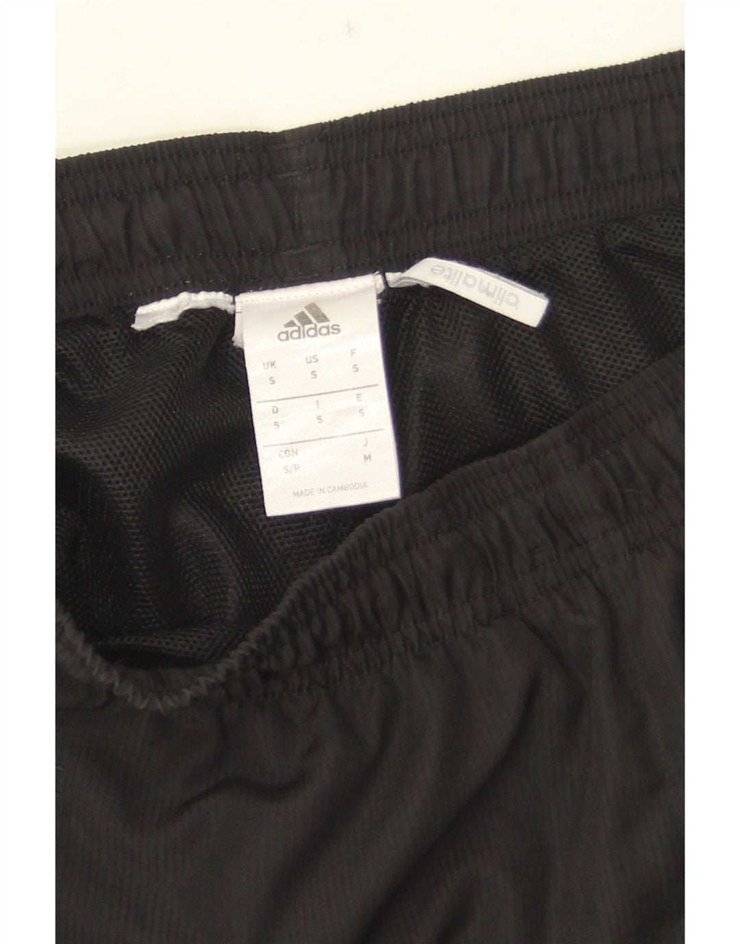 Adidas Mens Climalite Graphic Chándal Pantalones Pequeño Negro