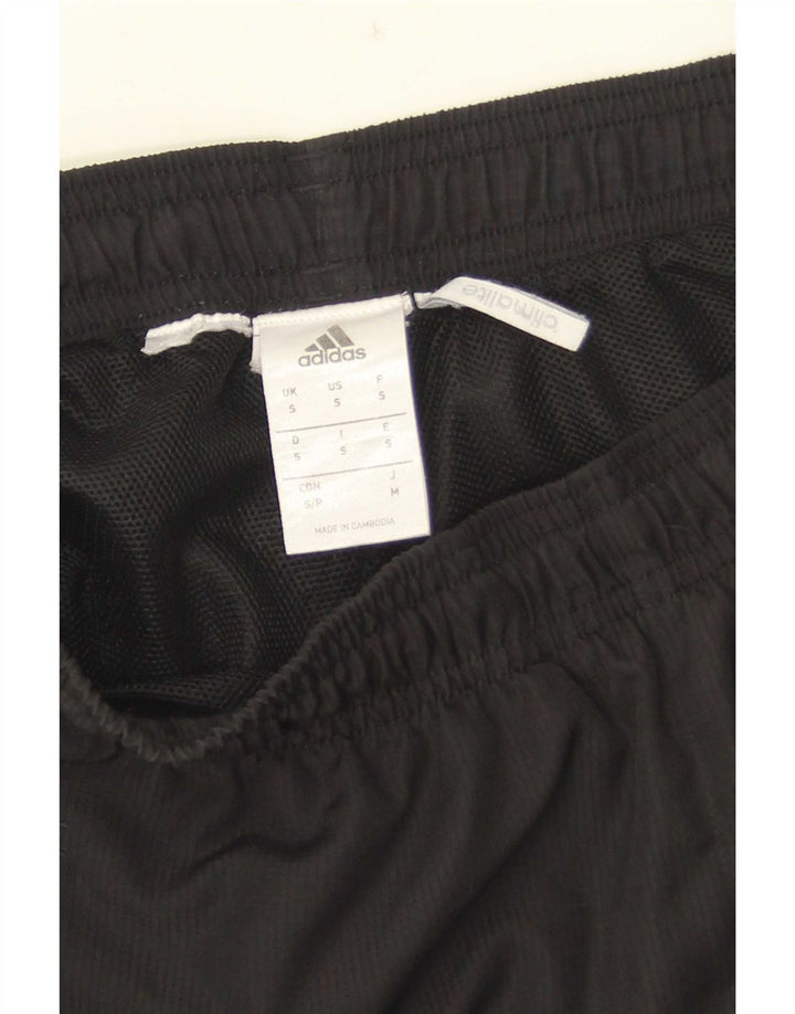 Adidas Mens Climalite Graphic Chándal Pantalones Pequeño Negro