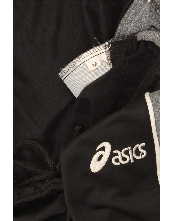 Asics Hombre Pantalones De Chándal Medium Black Colourblock