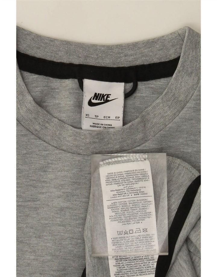 Sudadera Nike Hombre Jumper XS Algodón moteado gris