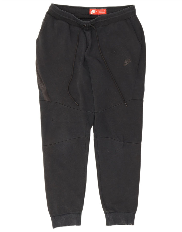 Nike - Pantalones de chándal para hombre, talla grande, color negro, algodón