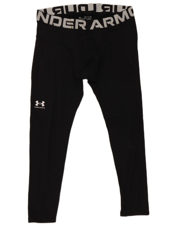 UNDER ARMOUR Leggings gráficos Cold Gear para hombre 2XL Poliéster negro