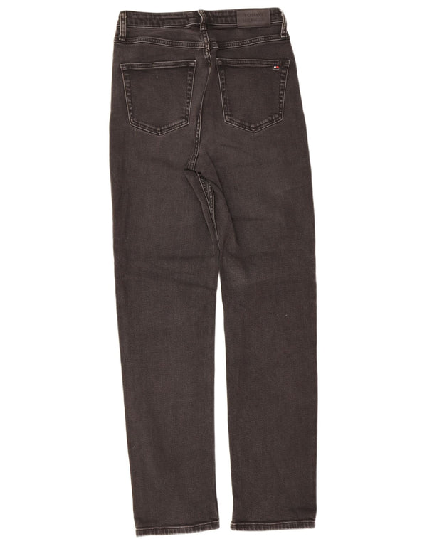 Tommy Hilfiger Jeans rectos para mujer W28 L32 Algodón negro