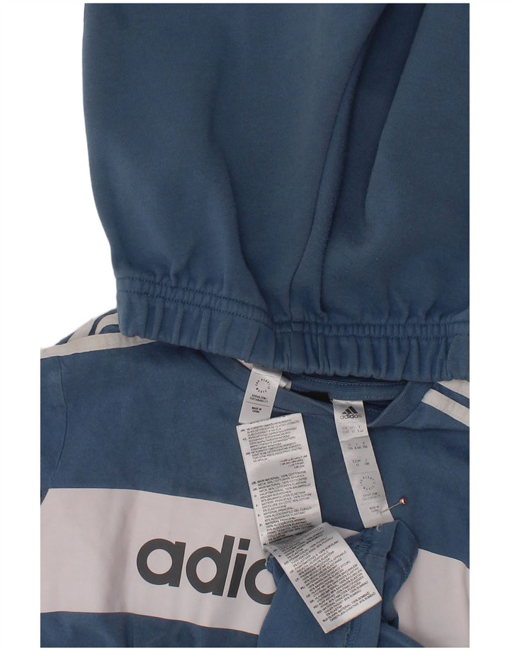 ADIDAS Conjunto gráfico de 2 piezas para niño 3-4 años Algodón color block azul