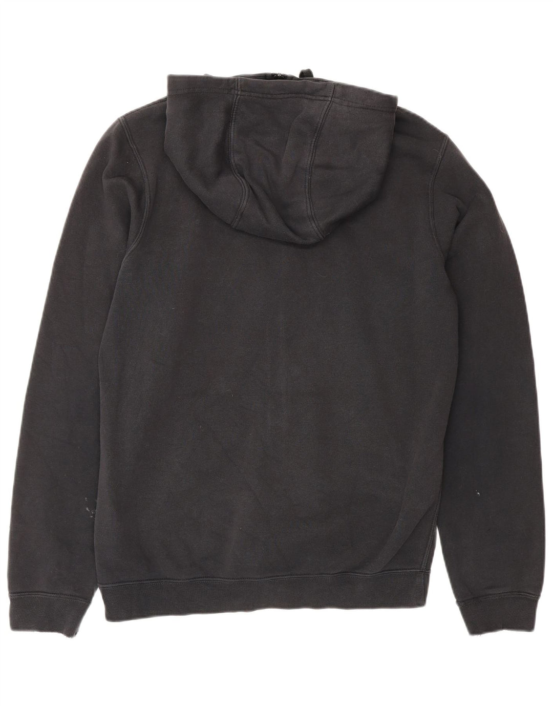 Nike - Sudadera con capucha y cremallera para hombre, talla pequeña, algodón negro
