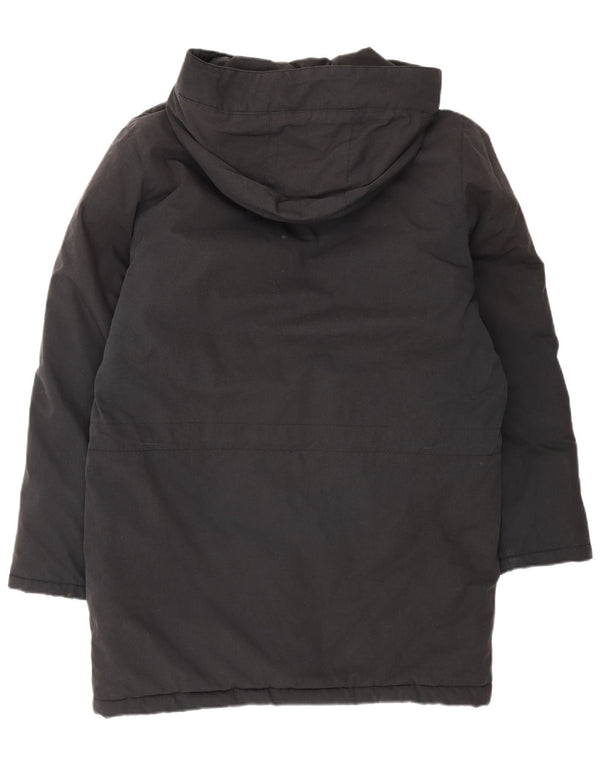 Carhartt Parka con capucha Tropper para hombre UK 34 XS Poliéster negro