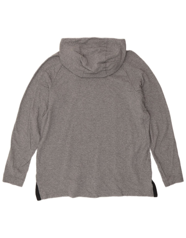 Nike - Sudadera con capucha para mujer, talla 40, XL, color gris