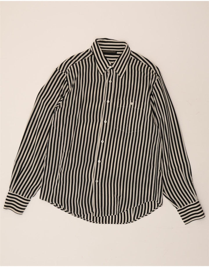 Pancaldi & B Camisa Hombre Grande Rayas Negras