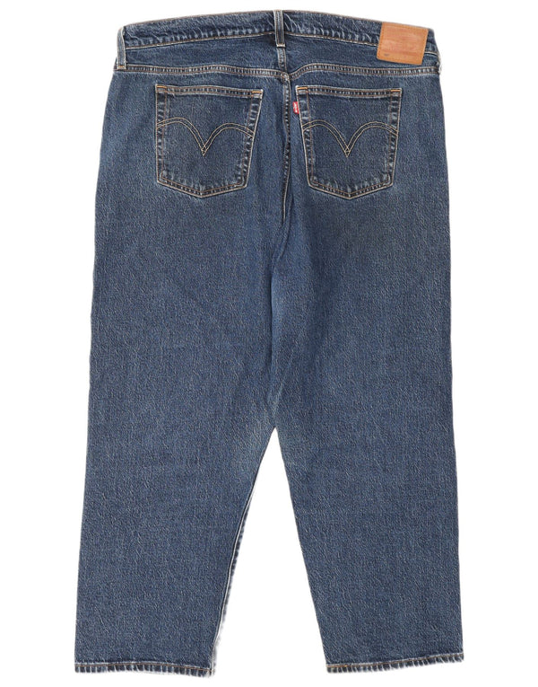 Levi's Jeans rectos 501 para mujer US 16 2XL W40 L26 Algodón azul