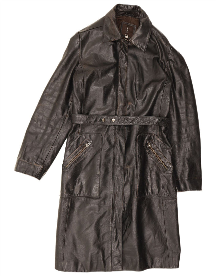 Abrigo de piel para mujer Conbipel IT 48 XL Cuero negro