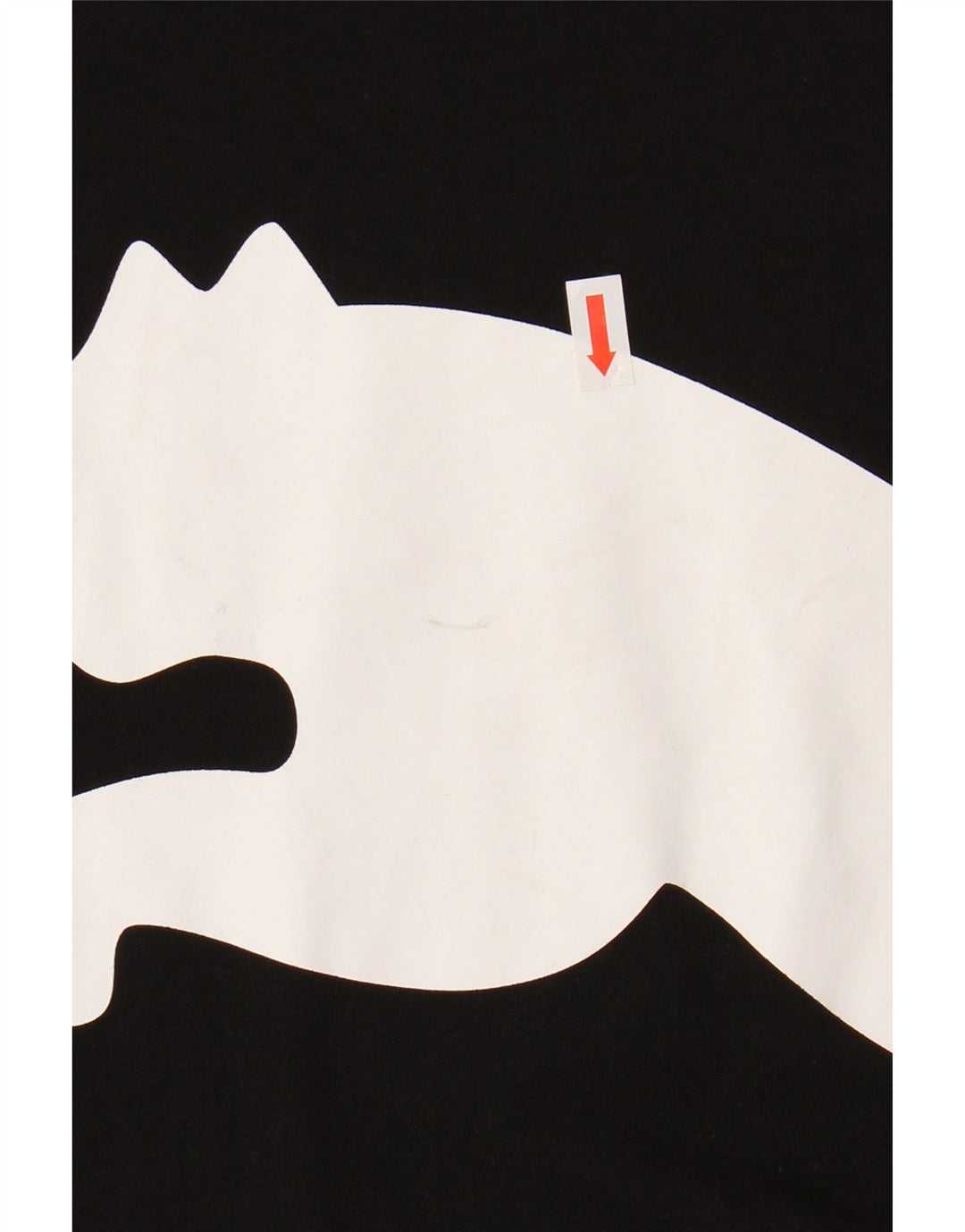 Puma Camiseta gráfica para niña 13-14 años Negro