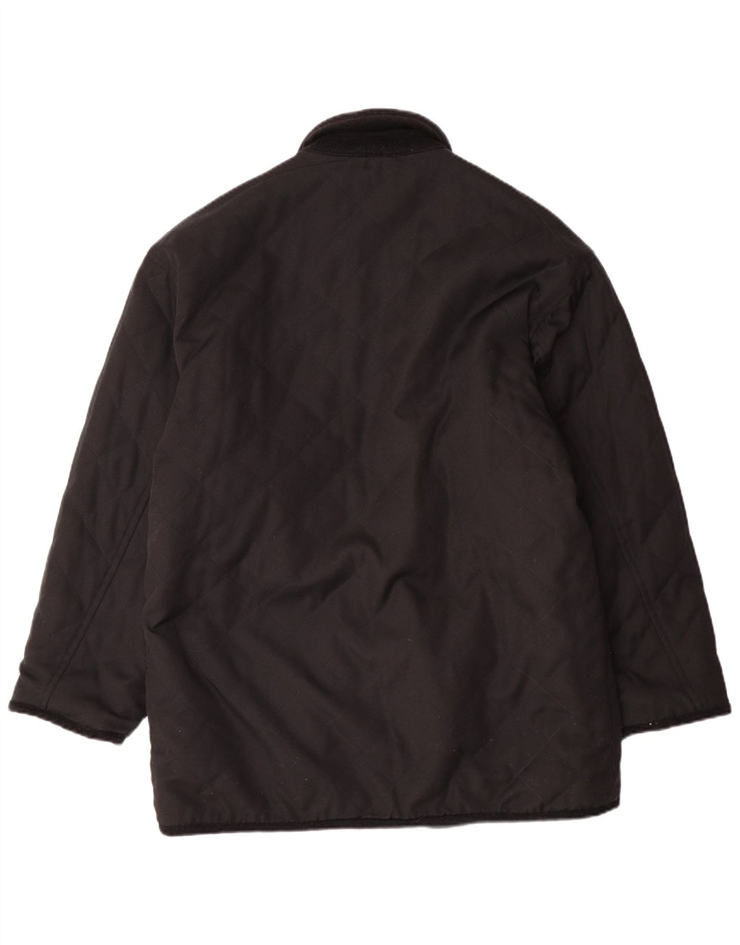 VINTAGE Chaqueta polar reversible gráfica para hombre Reino Unido 38 Gris medio Fair Isle