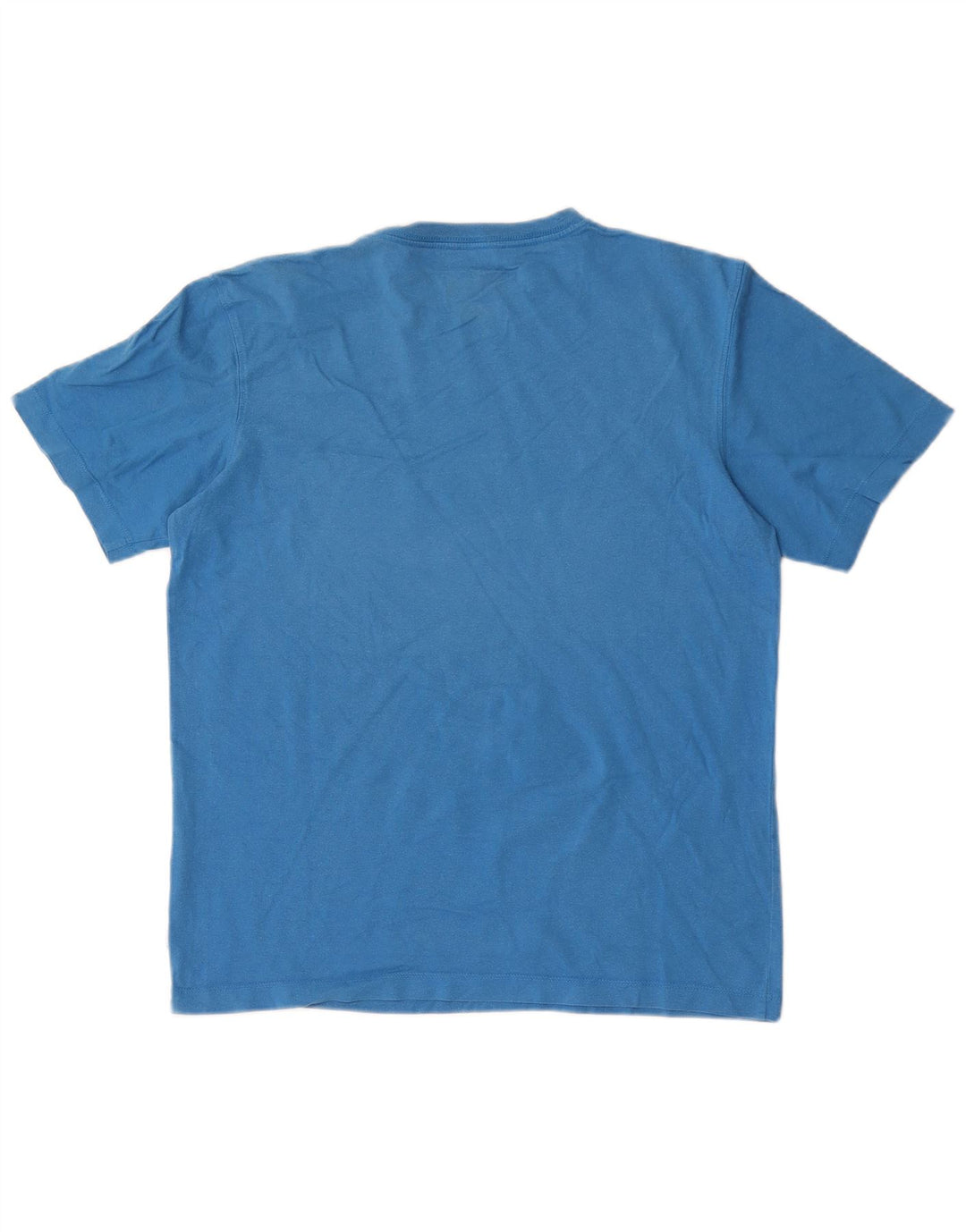 Timberland Camiseta con gráfico de ajuste regular para hombre Top de algodón azul medio