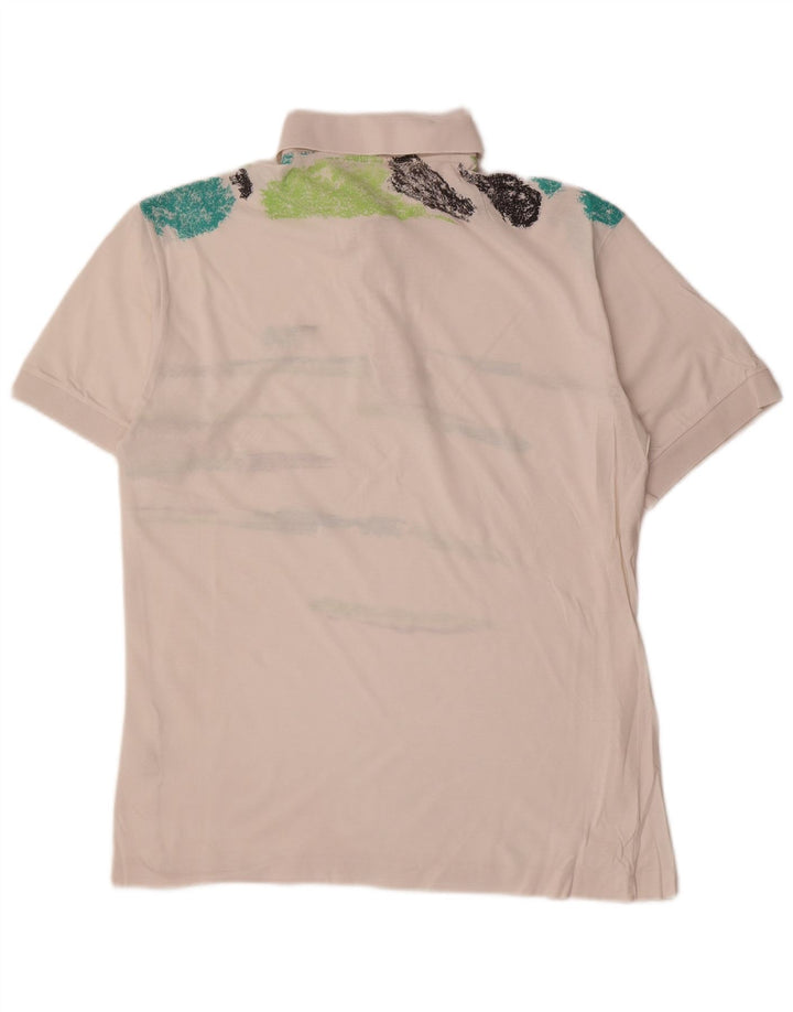 Fila Polo para hombre IT 48 Medium Off White Stripes