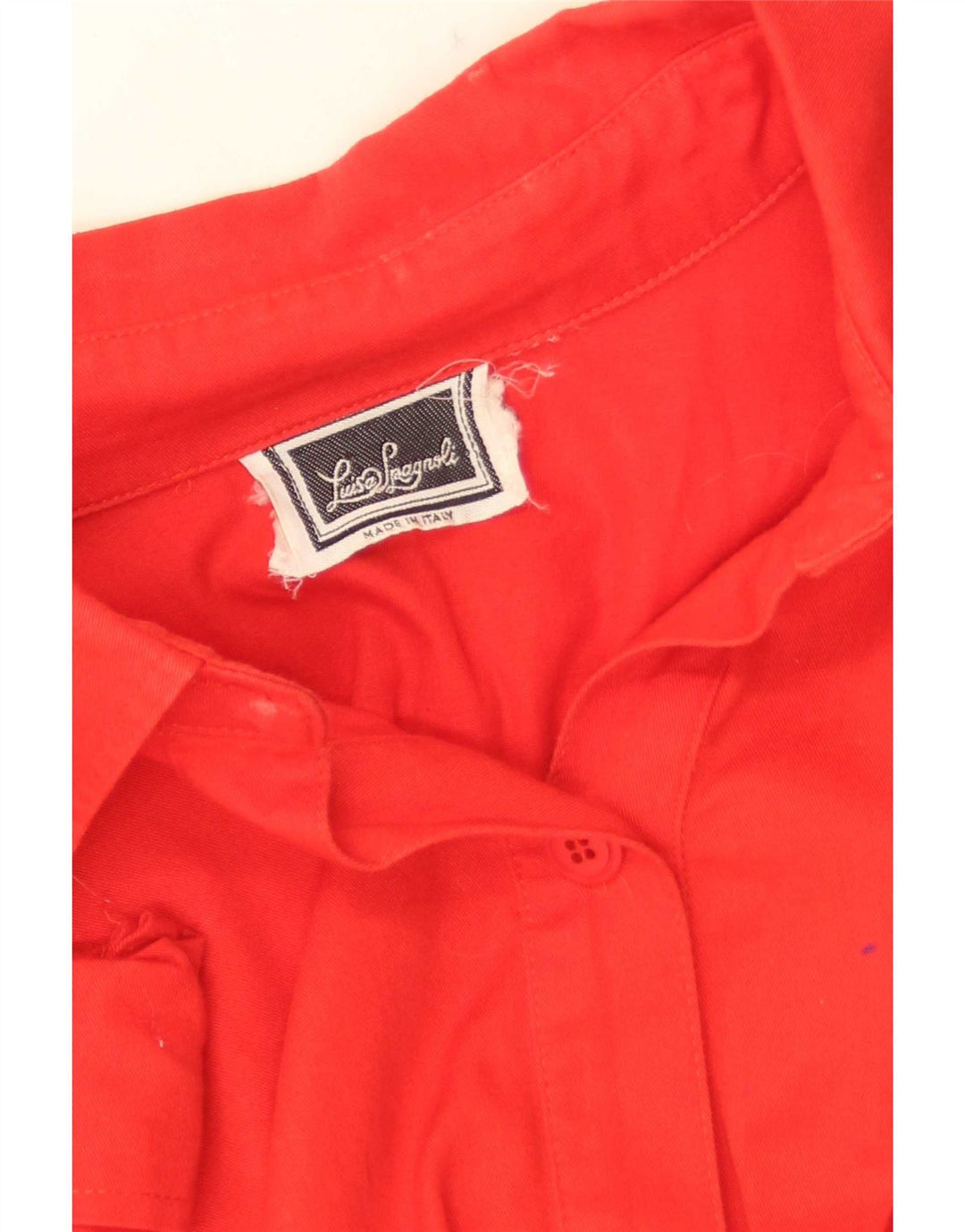 Luisa Spagnoli Vestido recto para mujer UK 44 Grande Rojo
