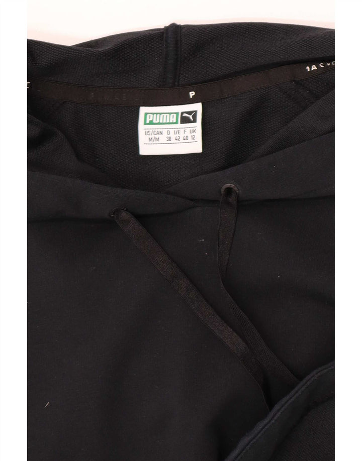 Puma Jersey con capucha extragrande para mujer UK 12 Medium Black