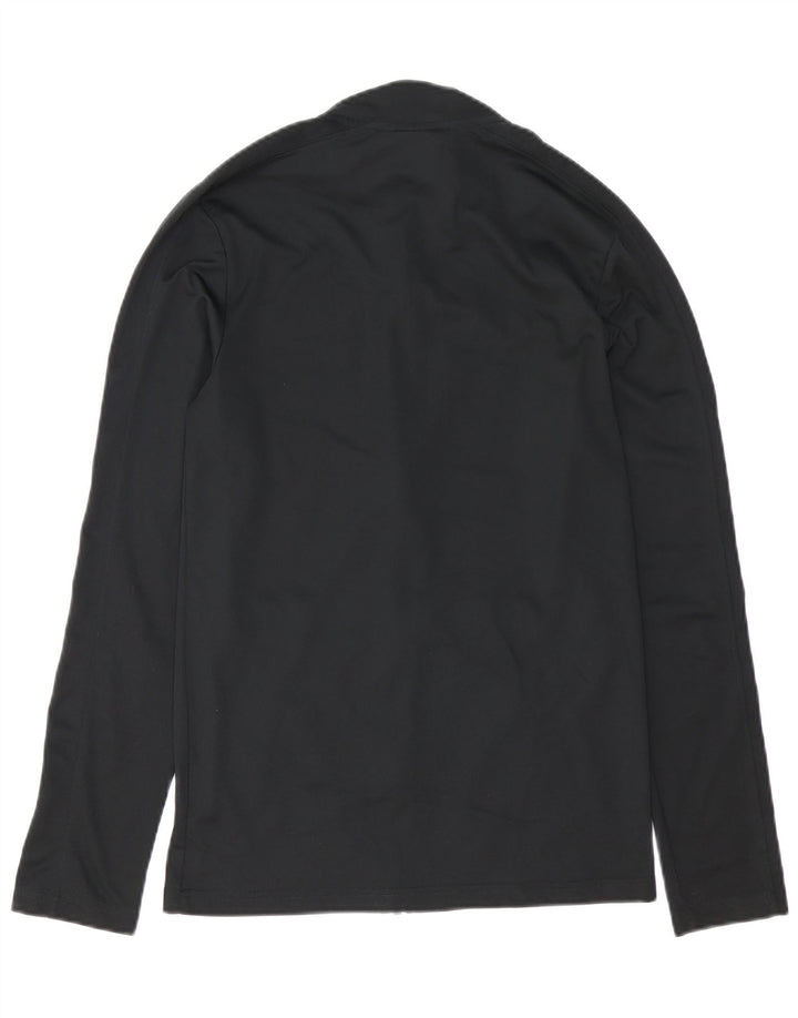 Nike Dri Fit Slim Fit Chándal Top Chaqueta para Hombre Pequeño Poliéster Negro