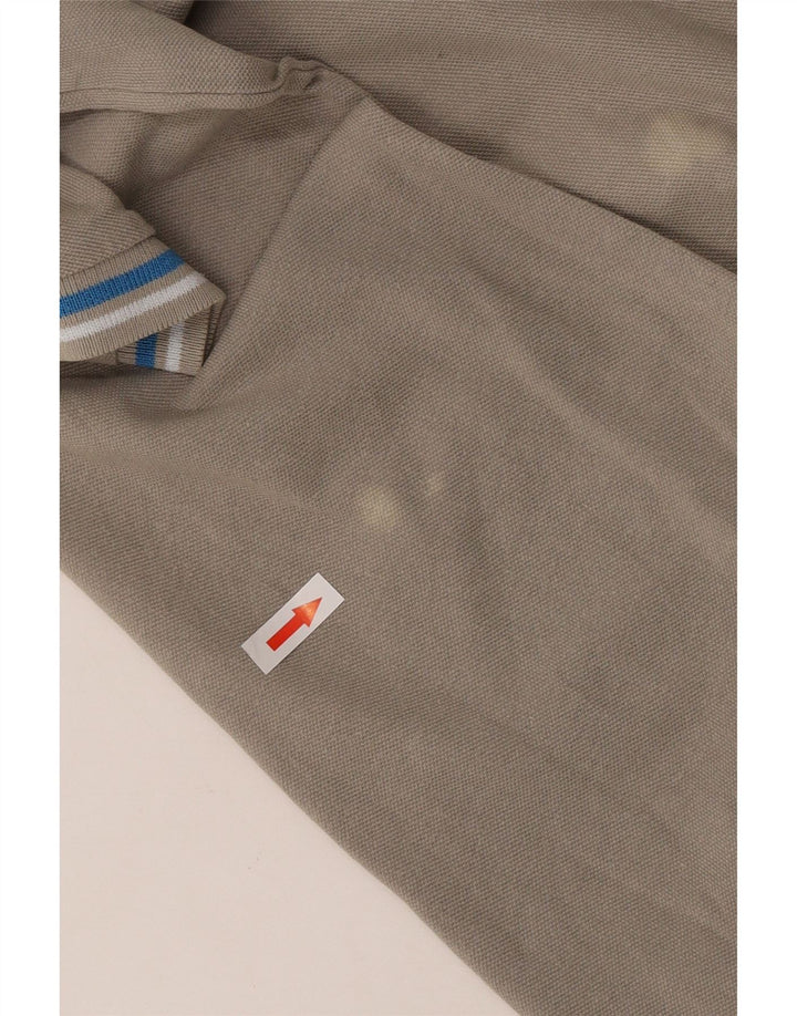 Polo Kappa Hombre Gris Medio