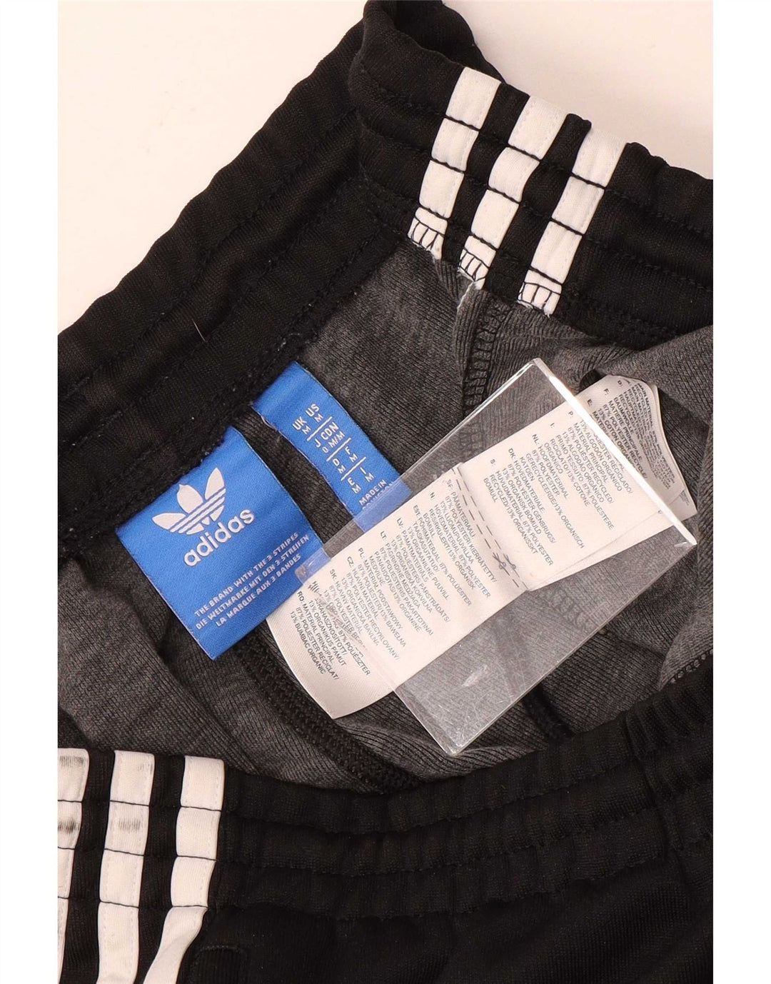 Adidas Hombre Pantalones De Chándal Joggers Medium Negro Poliéster