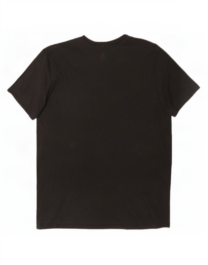 Lee Camiseta Regular Fit para Hombre Top XL Algodón Negro
