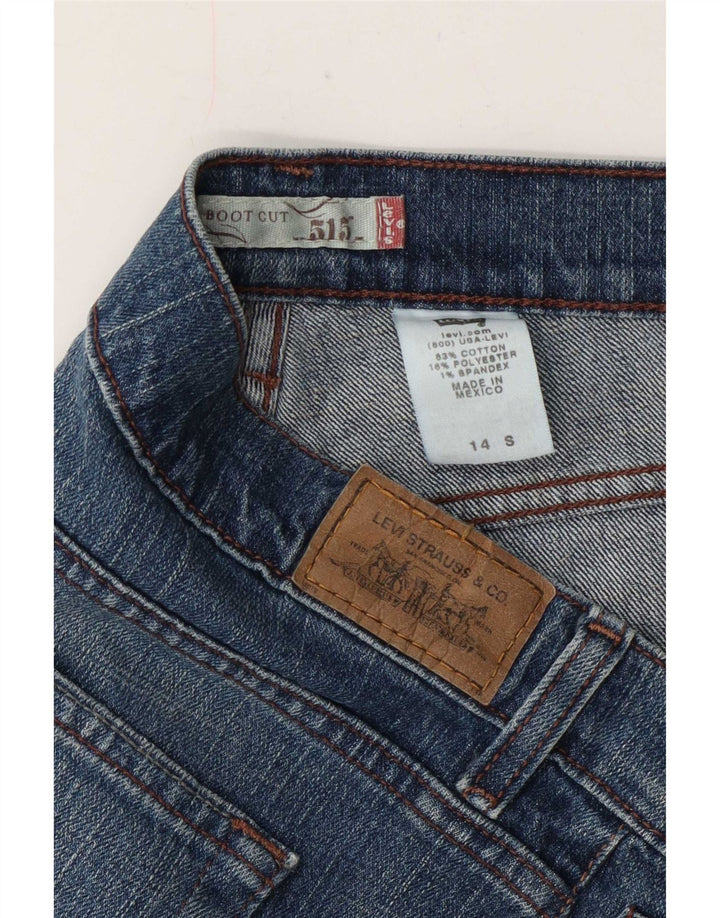 Levi's Jeans 515 Bootcut para mujer US 14 XL W36 L30 Algodón azul