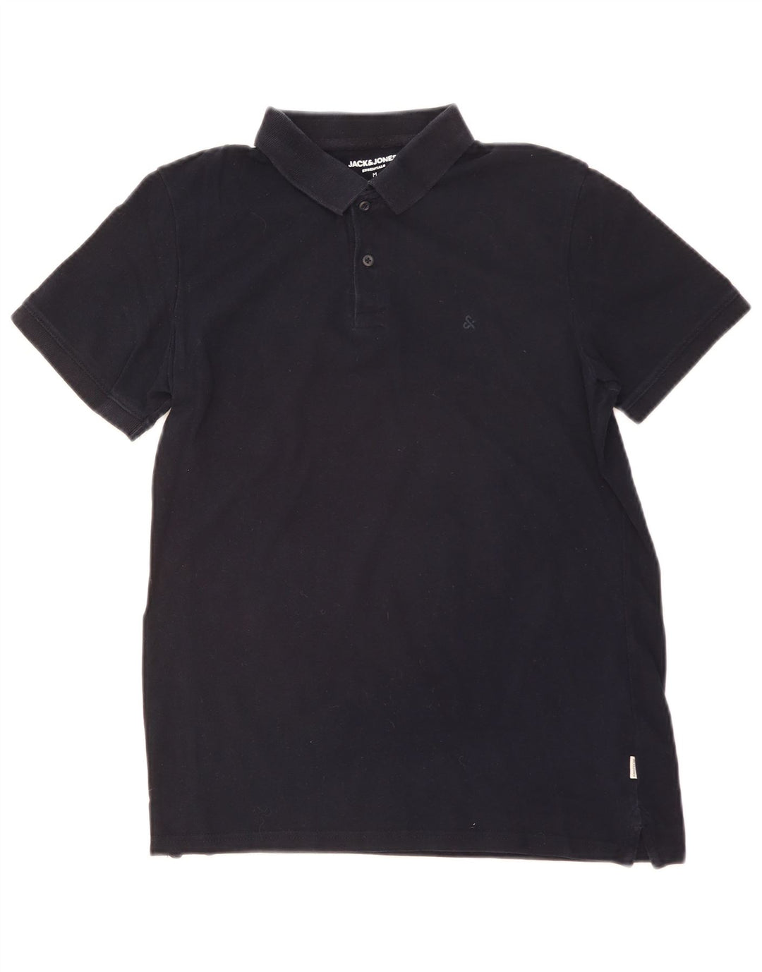 JACK & JONES Polo Hombre Algodón Azul Marino Medio
