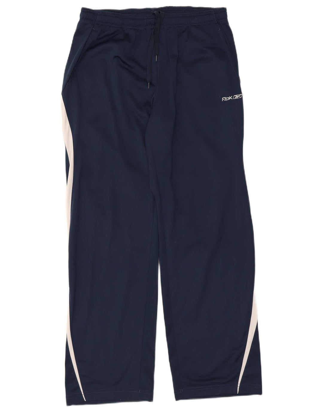 Pantalones de chándal Reebok Hombre Azul marino medio Colorblock Poliéster