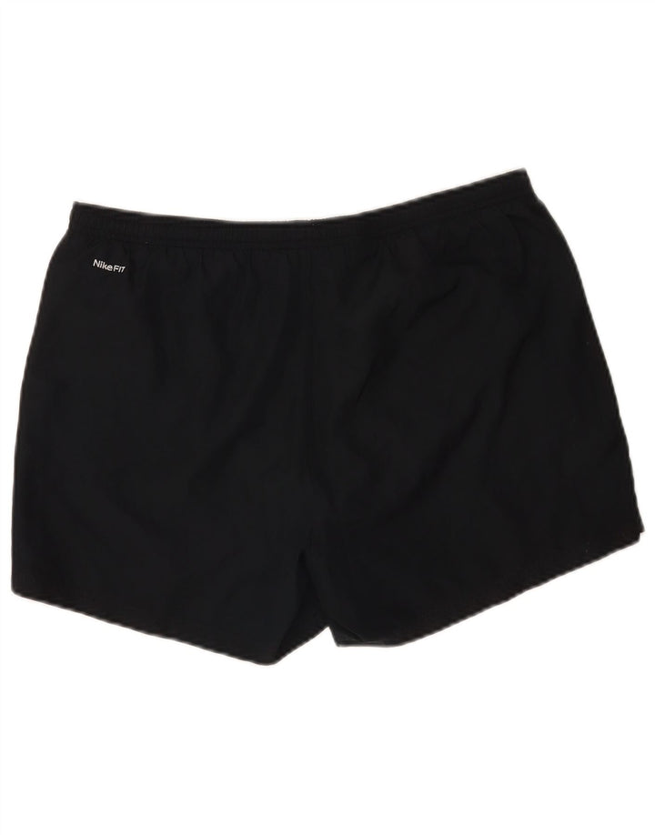 Nike - Pantalones cortos deportivos para hombre, talla pequeña, color negro
