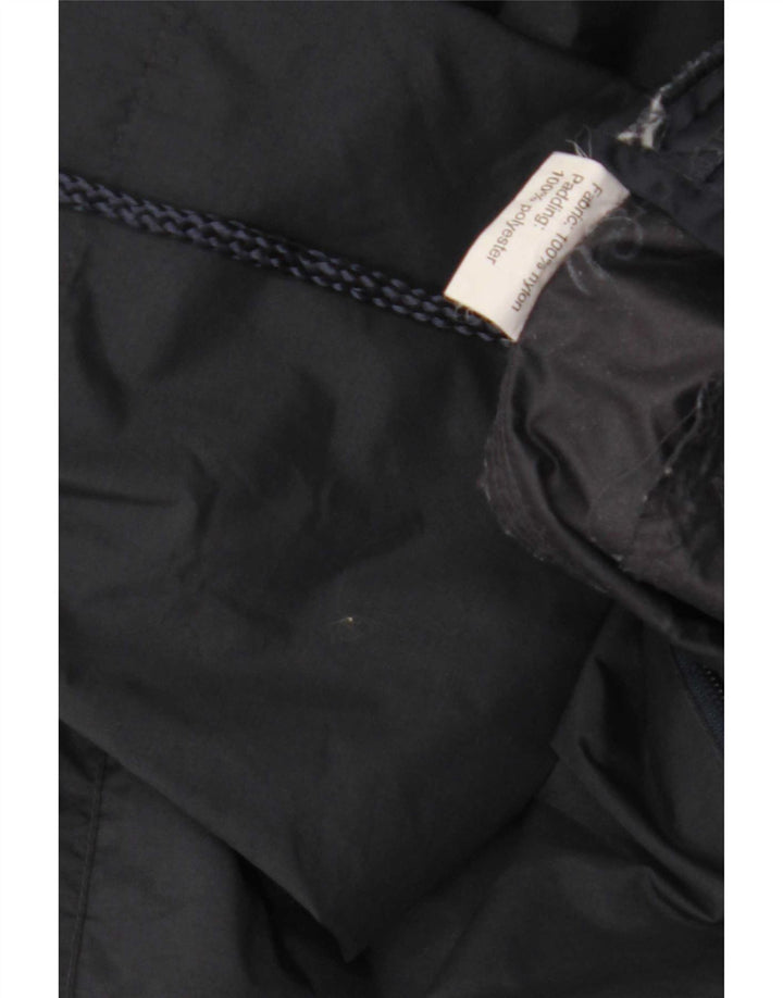 Chaqueta impermeable Spalding para hombre UK 42 XL Nylon azul marino