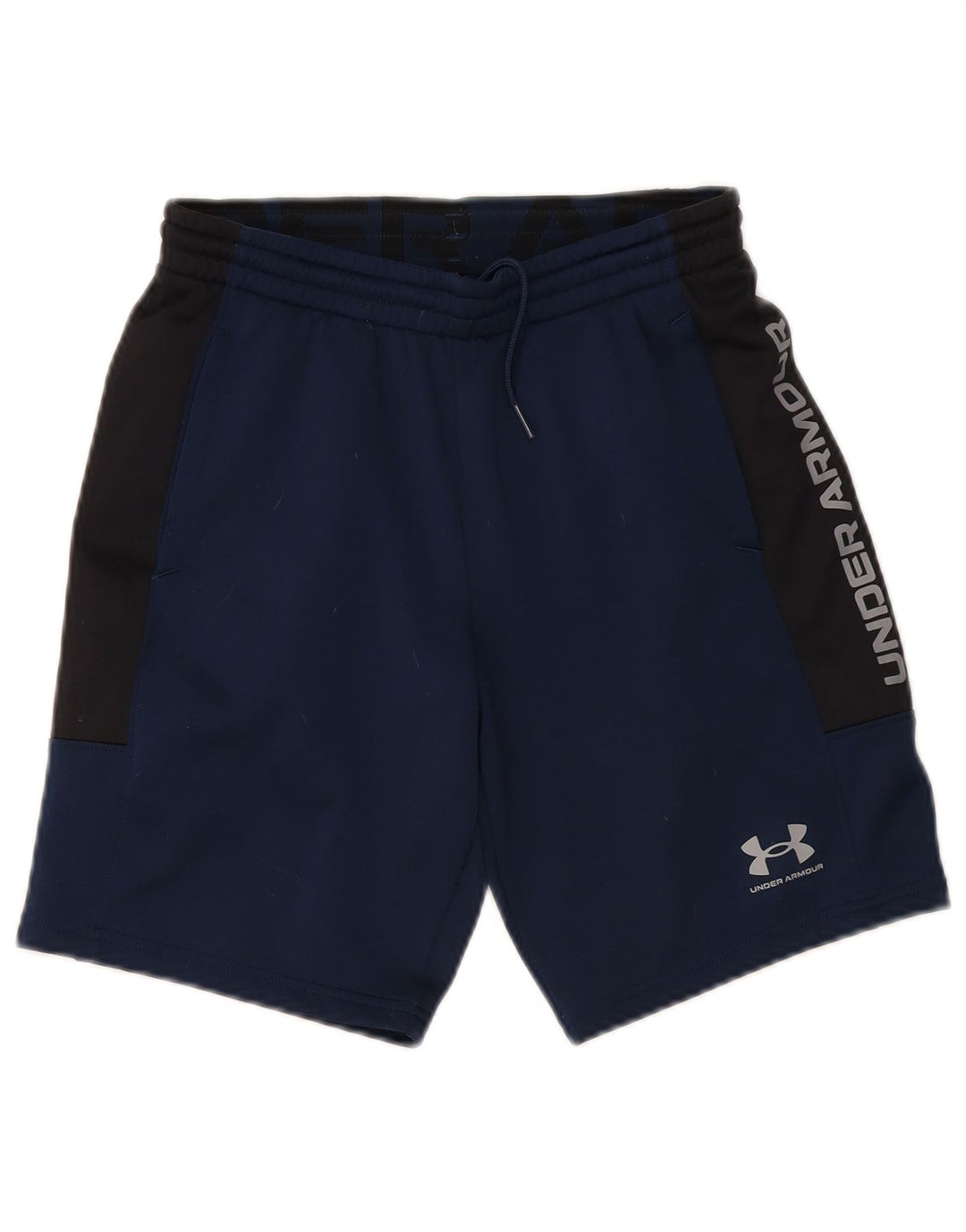 UNDER ARMOUR Pantalones cortos deportivos con gráficos para niños 11-12 años Grande Azul Colorblock