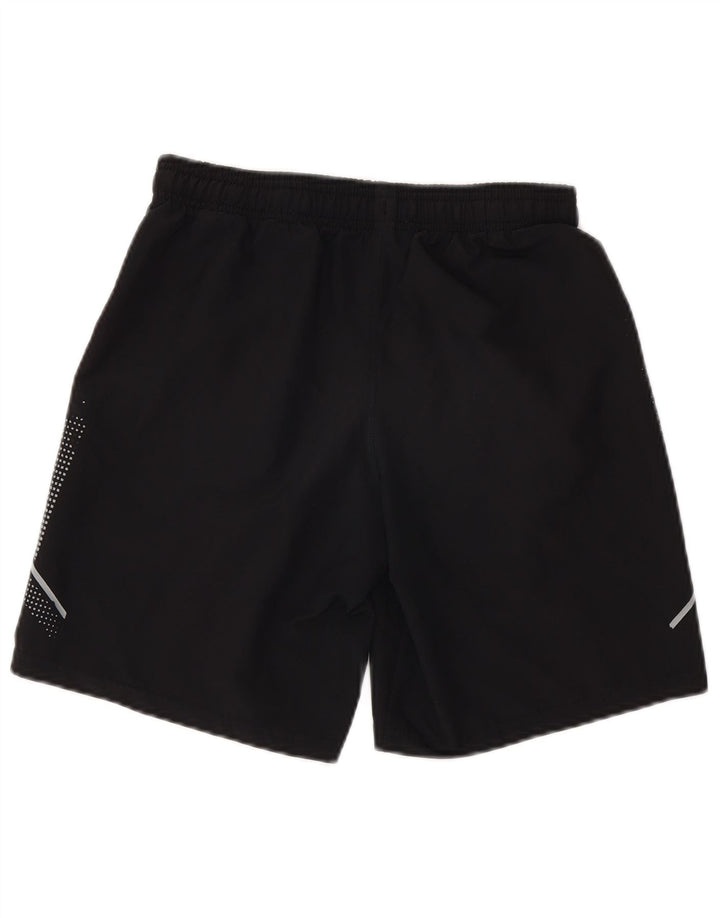 UNDER ARMOUR Pantalones cortos deportivos con gráficos para niños 11-12 años Grande Poliéster negro