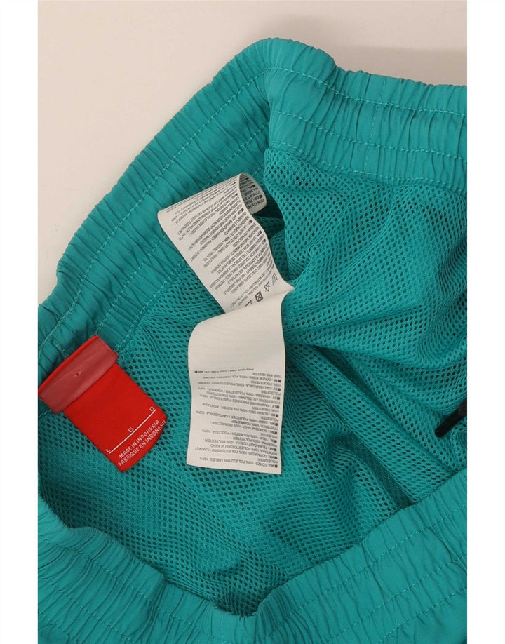 Nike - Pantalones cortos deportivos para hombre, poliéster, color turquesa