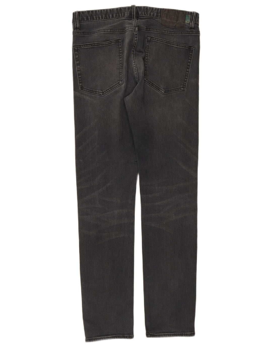 SUPERDRY Vaqueros ajustados para hombre W32 L32 Algodón gris